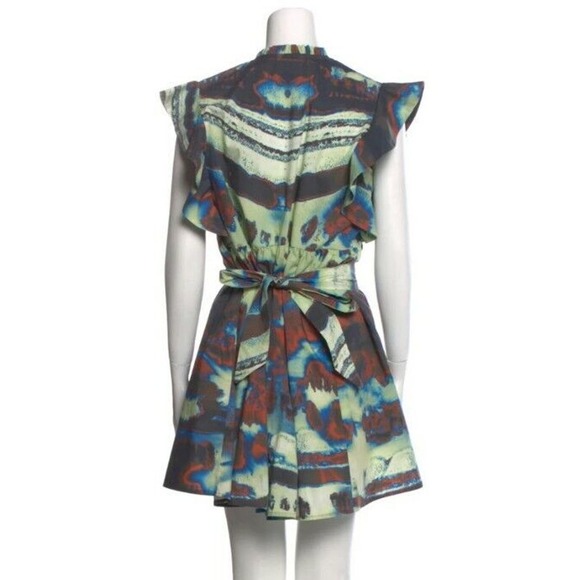 Chufy Addi Mini Dress in Laia Sky Sz XS Aussie Days (E - Picture 7 of 9